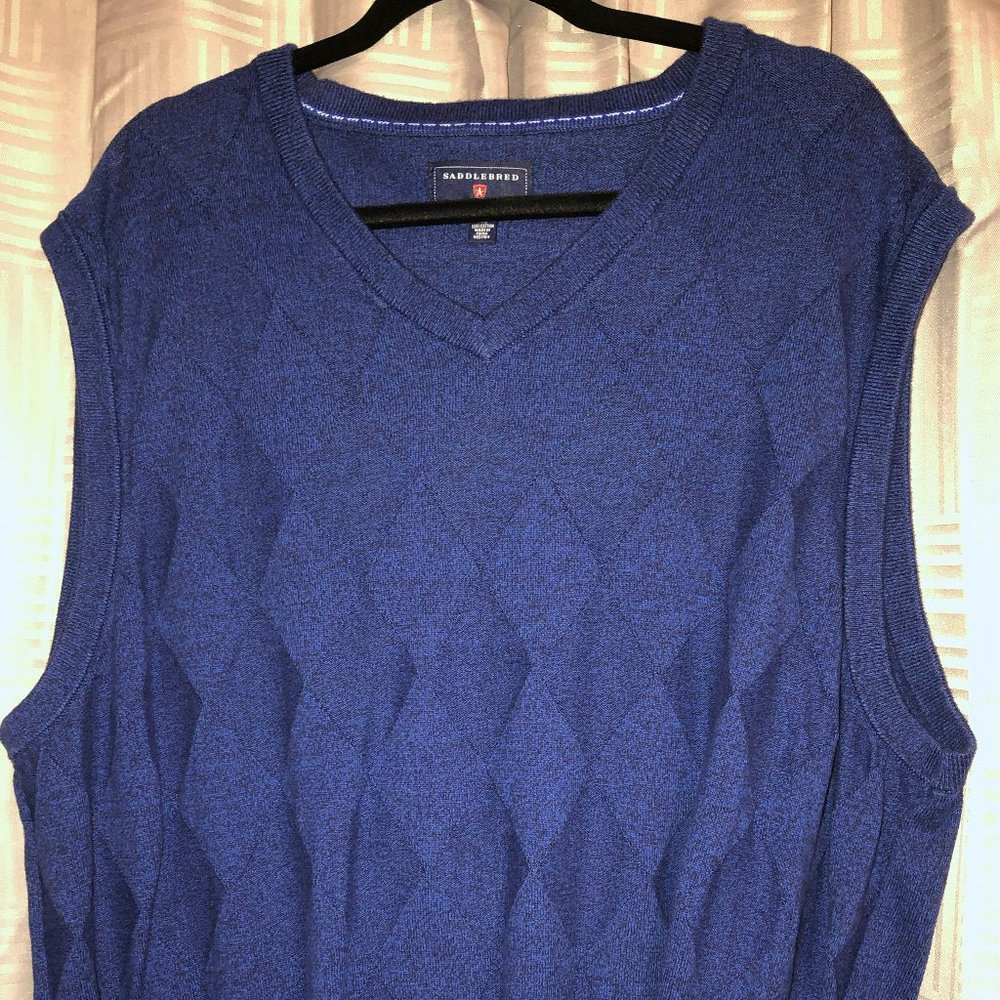 **EUC** Saddlebred Men's Sweater Vest